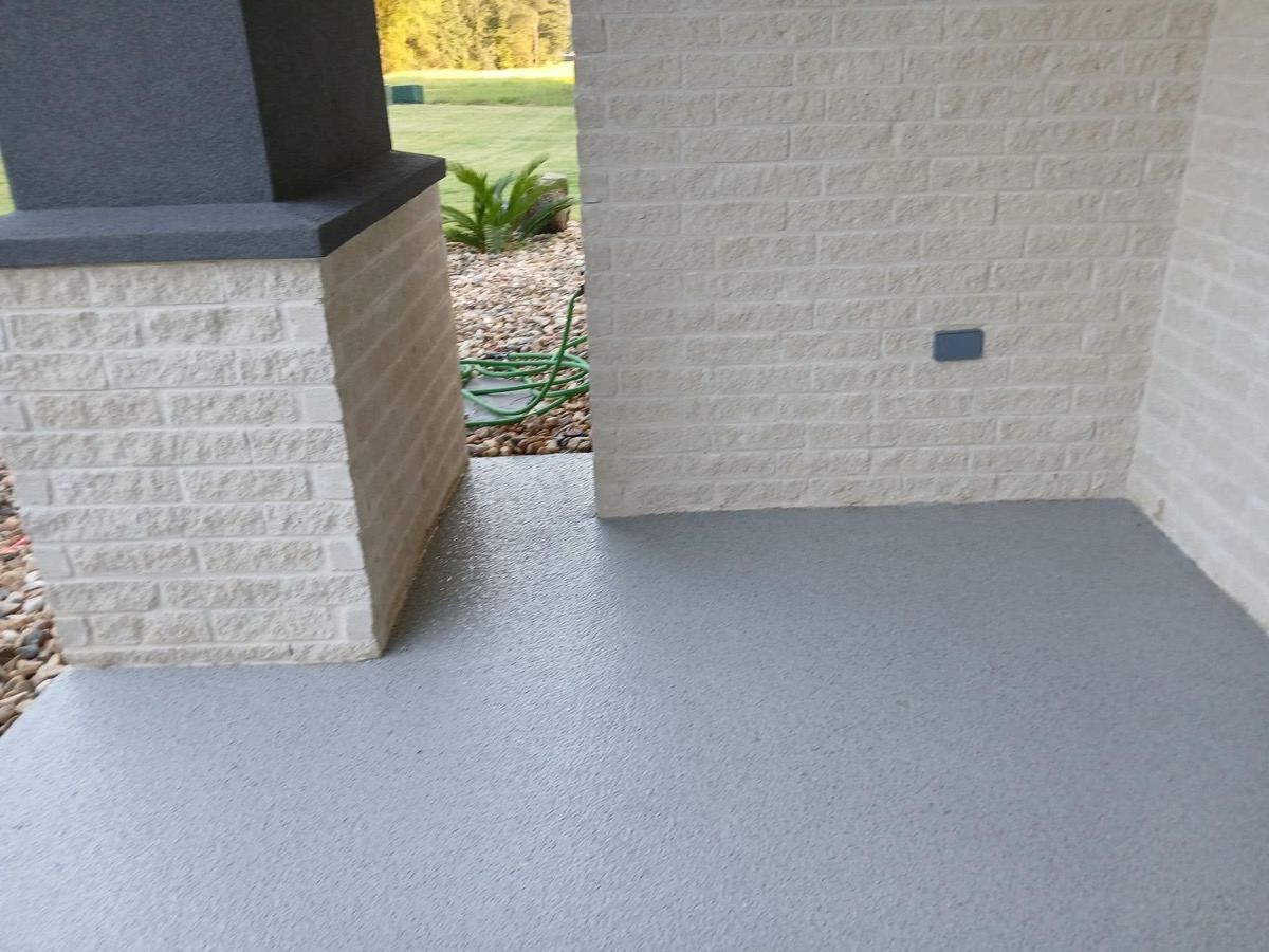 Patio coating